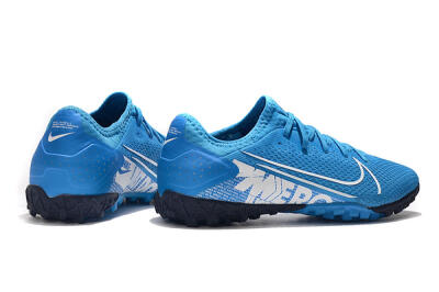 Men's Nike Mercurial Vapor 13 Pro TF Artificial Turf Low-Tops Football Shoes - Jade/White/Black