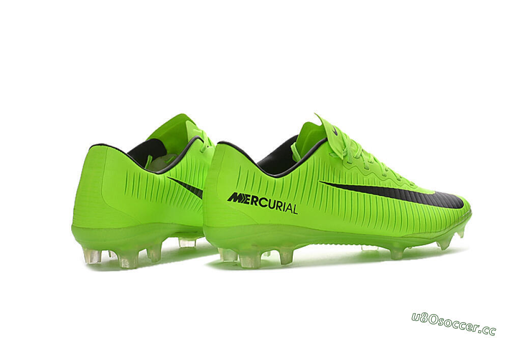 Men's Nike Mercurial Vapor 11 FG Firm Ground Low-Tops Football Boots - Yellow/Black 9