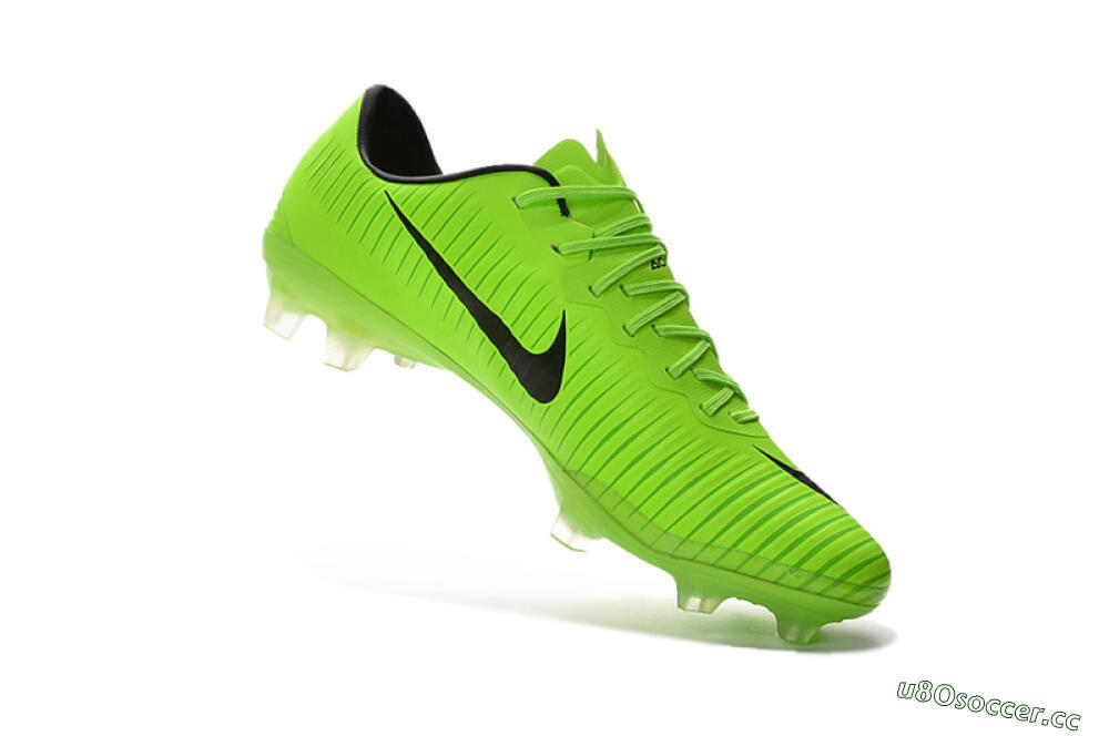 Men's Nike Mercurial Vapor 11 FG Firm Ground Low-Tops Football Boots - Yellow/Black 7
