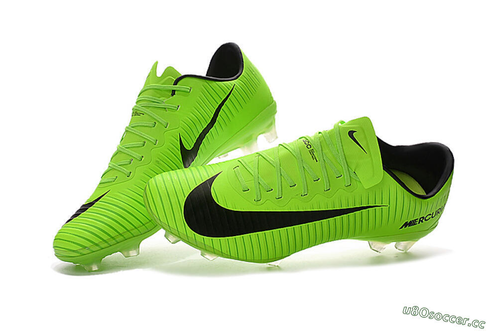 Men's Nike Mercurial Vapor 11 FG Firm Ground Low-Tops Football Boots - Yellow/Black 8