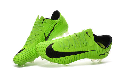 Men's Nike Mercurial Vapor 11 FG Firm Ground Low-Tops Football Boots - Yellow/Black