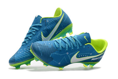 Women's Nike Mercurial Vapor 11 FG Firm Ground Low-Tops Football Boots - Blue/Yellow/White