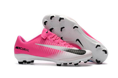 Women's Nike Mercurial Vapor 11 FG Firm Ground Low-Tops Football Boots - Pink/White/Black