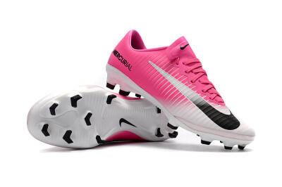 Women's Nike Mercurial Vapor 11 FG Firm Ground Low-Tops Football Boots - Pink/White/Black