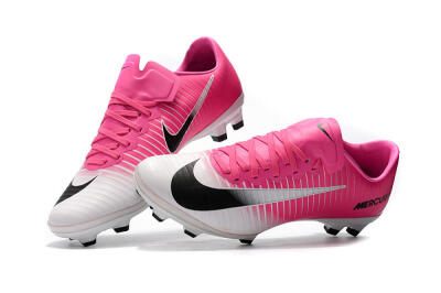 Women's Nike Mercurial Vapor 11 FG Firm Ground Low-Tops Football Boots - Pink/White/Black