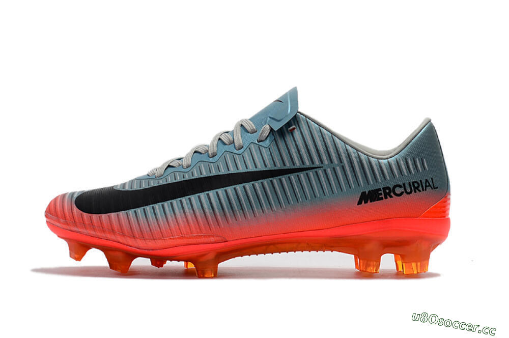 Women's Nike Mercurial Vapor 11 FG Firm Ground Low-Tops Football Boots - Jade/Black/Red 0