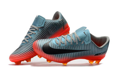 Women's Nike Mercurial Vapor 11 FG Firm Ground Low-Tops Football Boots - Jade/Black/Red