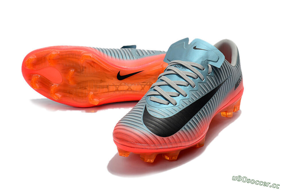 Women's Nike Mercurial Vapor 11 FG Firm Ground Low-Tops Football Boots - Jade/Black/Red 3