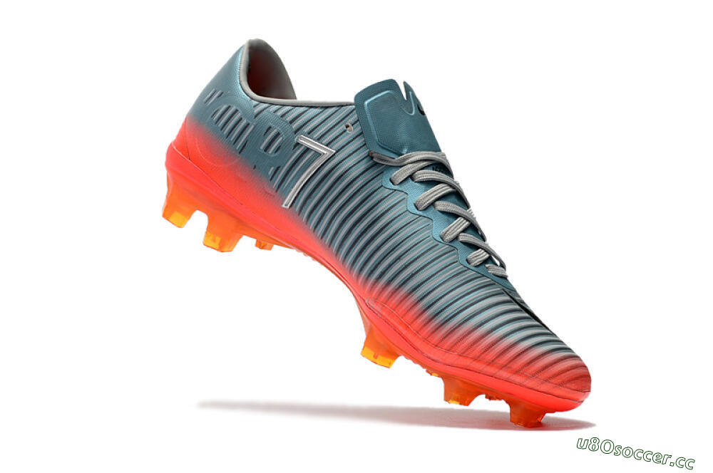 Women's Nike Mercurial Vapor 11 FG Firm Ground Low-Tops Football Boots - Jade/Black/Red 8