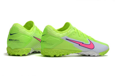 Men's Nike Mercurial Vapor 13 Pro TF Artificial Turf Low-Tops Football Shoes - Yellow/White/Pink