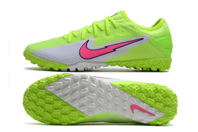 Men's Nike Mercurial Vapor 13 Pro TF Artificial Turf Low-Tops Football Shoes - Yellow/White/Pink