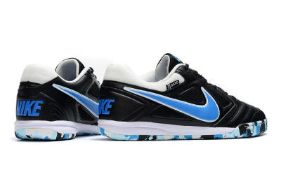 Men's Supreme x Nike SB Gato IC Indoor & Futsal Low-Tops Football Shoes - Black/Blue/White