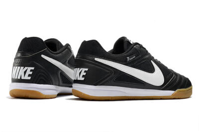Men's Supreme x Nike SB Gato IC Indoor & Futsal Low-Tops Football Shoes - Black/White/Brown