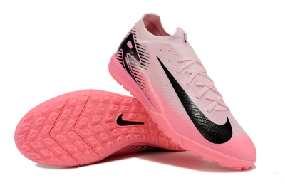 Men's Nike Air Zoom Mercurial Vapor 16 Elite TF Artificial Turf Low-Tops Football Shoes - Pink/White