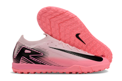 Men's Nike Air Zoom Mercurial Vapor 16 Elite TF Artificial Turf Low-Tops Football Shoes - Pink/White