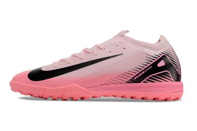 Men's Nike Air Zoom Mercurial Vapor 16 Elite TF Artificial Turf Low-Tops Football Shoes - Pink/White