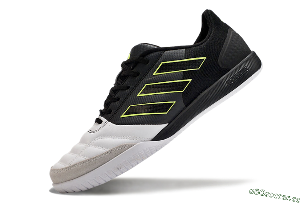 Men's Adidas Top Sala Competition IC Indoor & Futsal Low-Tops Football Shoes - White/Black/Yellow 5