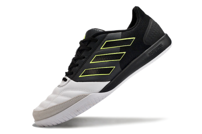 Men's Adidas Top Sala Competition IC Indoor & Futsal Low-Tops Football Shoes - White/Black/Yellow