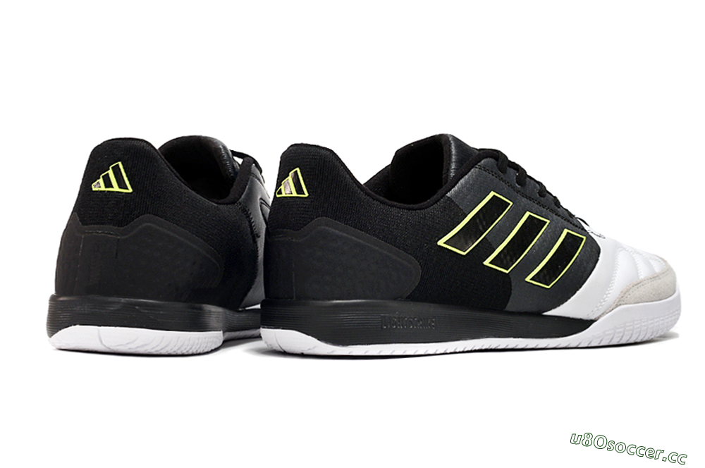 Men's Adidas Top Sala Competition IC Indoor & Futsal Low-Tops Football Shoes - White/Black/Yellow 6