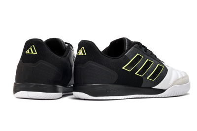 Men's Adidas Top Sala Competition IC Indoor & Futsal Low-Tops Football Shoes - White/Black/Yellow