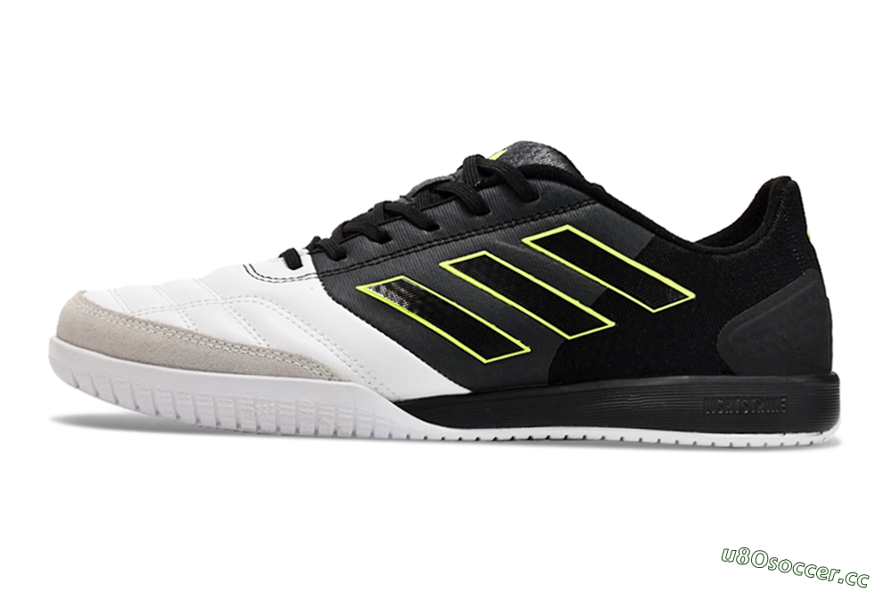 Men's Adidas Top Sala Competition IC Indoor & Futsal Low-Tops Football Shoes - White/Black/Yellow 0