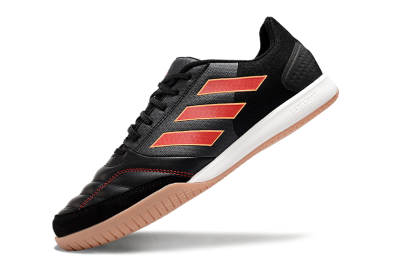 Men's Adidas Top Sala Competition IC Indoor & Futsal Low-Tops Football Shoes - Black/Red/White