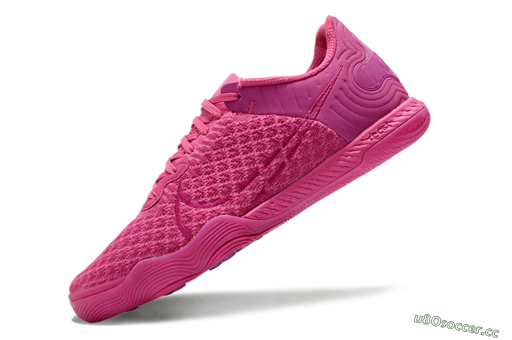 Men's Nike React Gato IC Indoor & Futsal Low-Tops Football Shoes - Pink/Purple 4