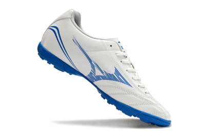 Men's Mizuno Monarcida Neo TF Artificial Turf Low-Tops Football Shoes - White/Blue