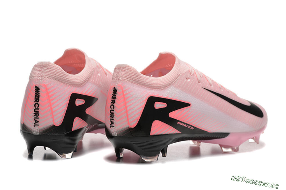 Men's Nike Air Zoom Mercurial Vapor 16 Elite FG Firm Ground Low-Tops Football Boots - Pink/Black 9