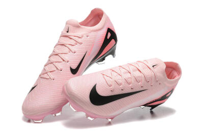 Men's Nike Air Zoom Mercurial Vapor 16 Elite FG Firm Ground Low-Tops Football Boots - Pink/Black