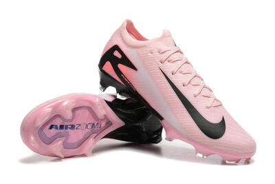 Men's Nike Air Zoom Mercurial Vapor 16 Elite FG Firm Ground Low-Tops Football Boots - Pink/Black