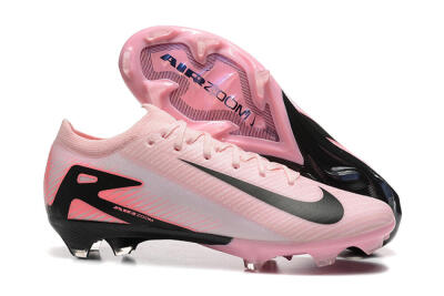 Men's Nike Air Zoom Mercurial Vapor 16 Elite FG Firm Ground Low-Tops Football Boots - Pink/Black