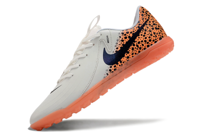 Men's Nike Jr. Phantom GX 2 Academy TF Artificial Turf Low-Tops Football Shoes - White/Black/Leopard