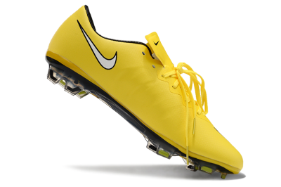 Men's Nike Mercurial Vapor 10 FG Firm Ground Low-Tops Football Boots - Yellow/White/Black