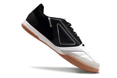 Men's Adidas Top Sala Competition IC Indoor & Futsal Low-Tops Football Shoes - White/Black/Gold