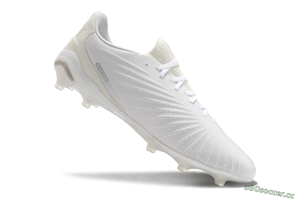 Men's Puma Ultra Ultimate AG Artificial Grass Low-Tops Football Boots - White/Beige 4