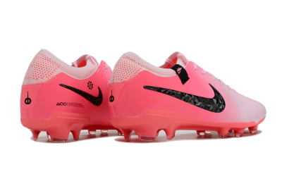 Men's Nike Tiempo Legend 10 Elite AG Artificial Grass Low-Tops Football Shoes - Pink Foam/Black