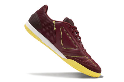 Men's Adidas Top Sala IC Indoor & Futsal Low-Tops Football Shoes - Red/White/Yellow