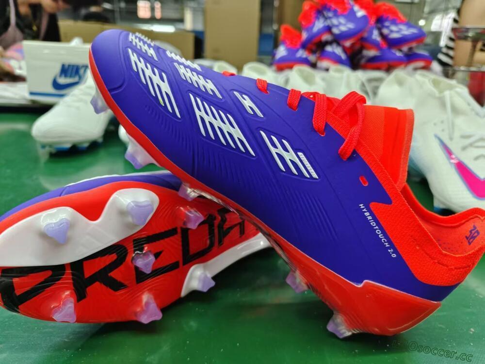Men's Adidas Predator Elite FG Firm Ground Low-Tops Football Boots - Blue/White/Red