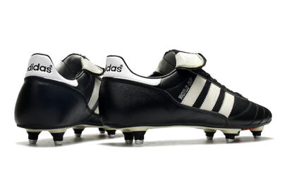 Men's Adidas Copa World Cup SG Soft Ground Low-Tops Football Boots - Black/White/Red