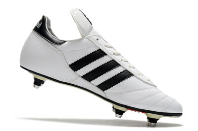 Men's Adidas Copa World Cup SG Soft Ground Low-Tops Football Boots - White/Black/Red