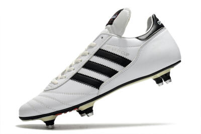 Men's Adidas Copa World Cup SG Soft Ground Low-Tops Football Boots - White/Black/Red