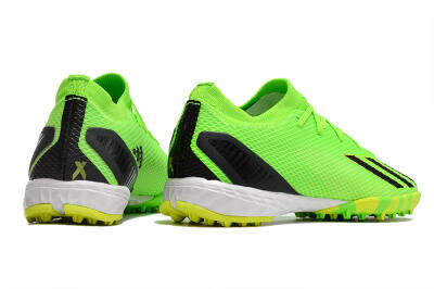 Men's Adidas X Speedportal.3 TF Artificial Turf Low-Tops Football Shoes - Yellow/Black/White