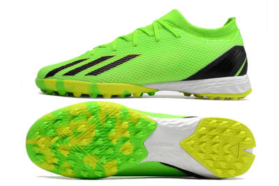 Men's Adidas X Speedportal.3 TF Artificial Turf Low-Tops Football Shoes - Yellow/Black/White