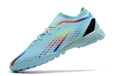 Men's Adidas X Speedportal.3 TF Artificial Turf Low-Tops Football Shoes - Jade/Red/Yellow/Blue