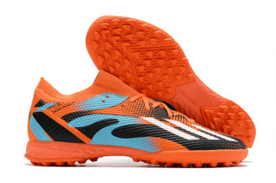 Men's Adidas X Speedportal.3 TF Artificial Turf Low-Tops Football Shoes - Red/White/Black/Blue