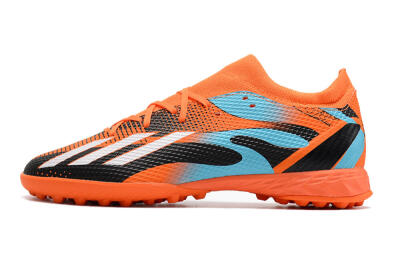 Men's Adidas X Speedportal.3 TF Artificial Turf Low-Tops Football Shoes - Red/White/Black/Blue