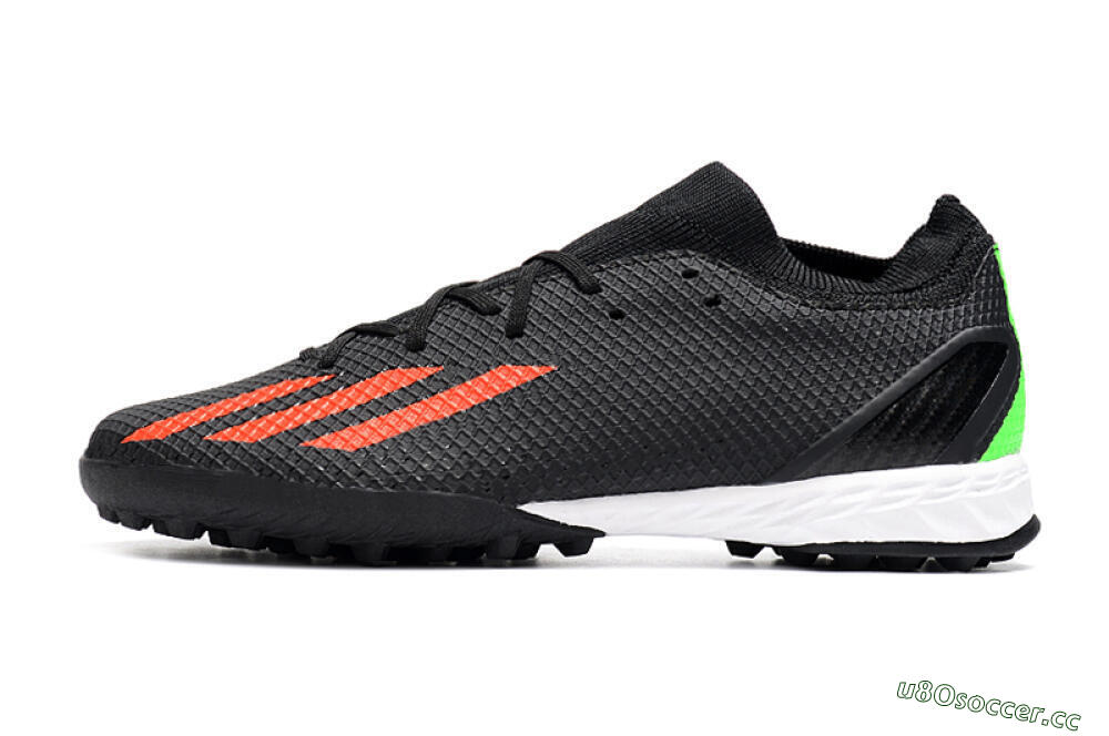 Men's Adidas X Speedportal.3 TF Artificial Turf Low-Tops Football Shoes - Black/Red/White 0