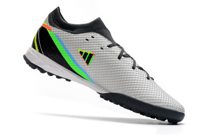 Men's Adidas X Speedportal.3 TF Artificial Turf Low-Tops Football Shoes - Silver/Yellow/Black