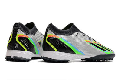 Men's Adidas X Speedportal.3 TF Artificial Turf Low-Tops Football Shoes - Silver/Yellow/Black